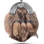 Coyote Fur Full Dress Sporran