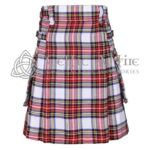 Stewart Dress Tartan Utility Kilt