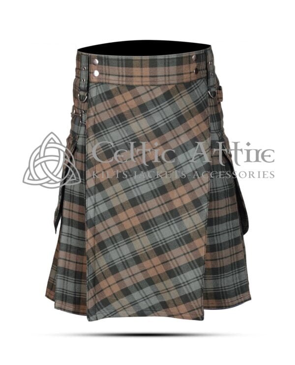 Mackenzie Weathered Cross Apron Utility Kilt