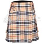 Camel of Thompson Tartan Utility Kilt