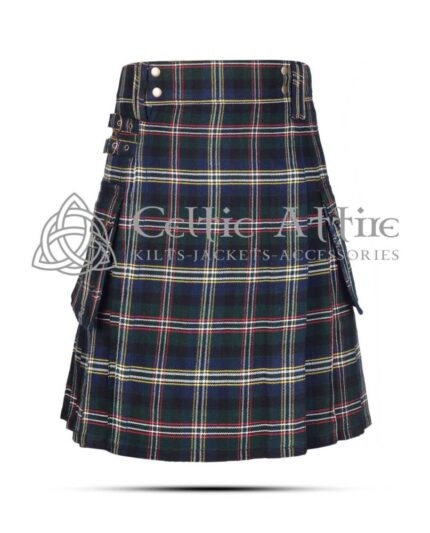 Scott Green Tartan Utility Kilt