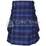 Ramsey Blue Tartan Utility Kilt