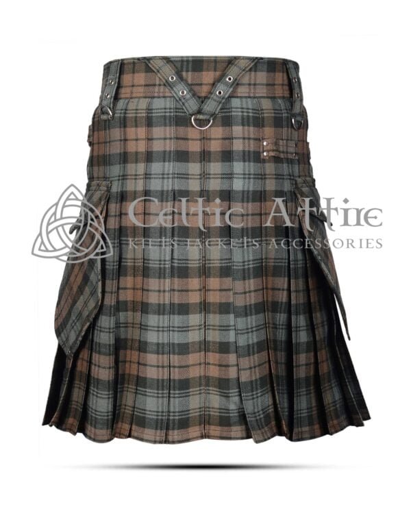 Mackenzie Weathered Cross Apron Utility Kilt - Image 4