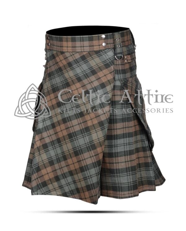 Mackenzie Weathered Cross Apron Utility Kilt - Image 2