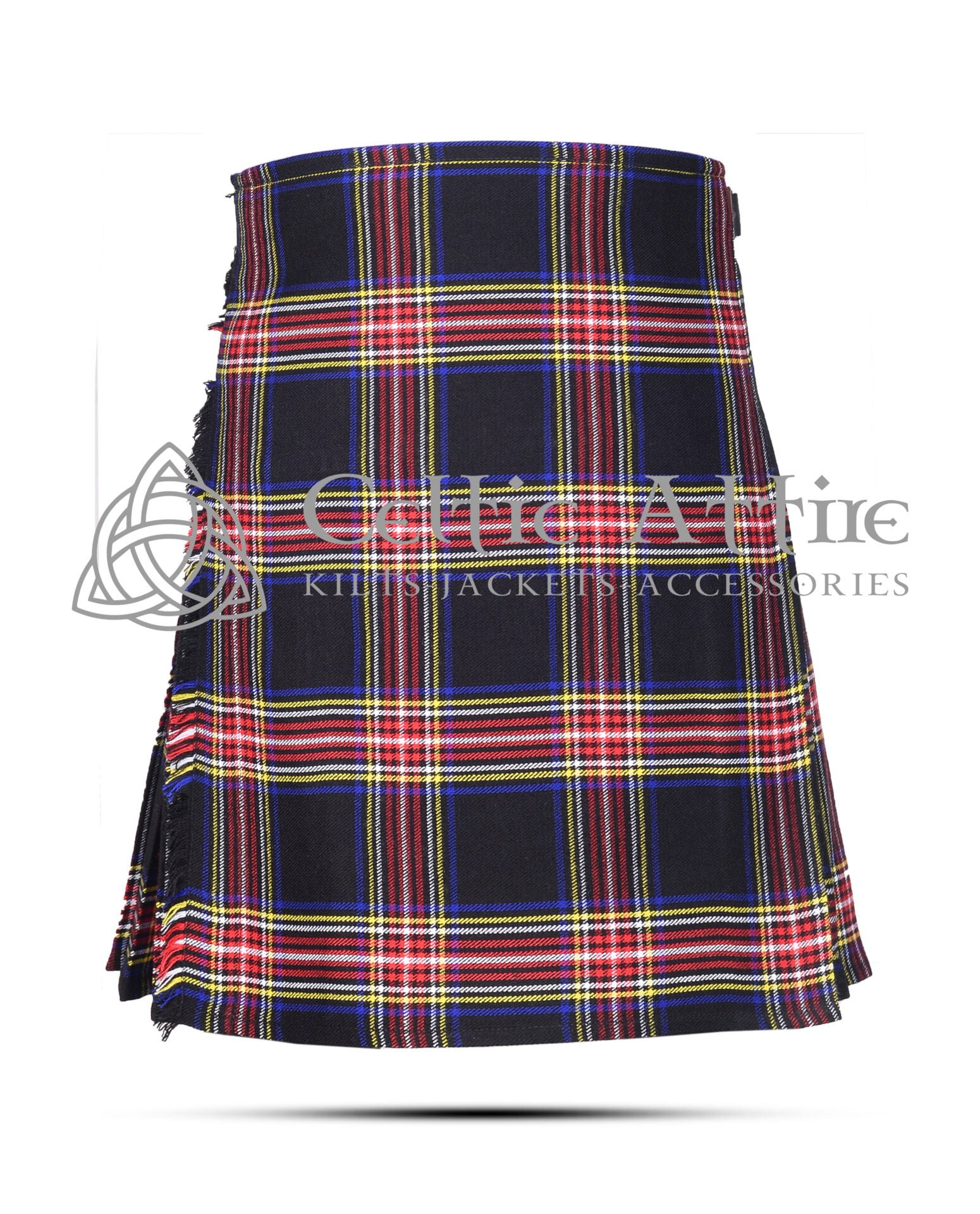 Stewart Black Tartan Kilt