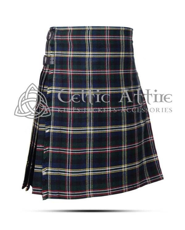 Scott Green Tartan 8 Yard Kilt - Image 3