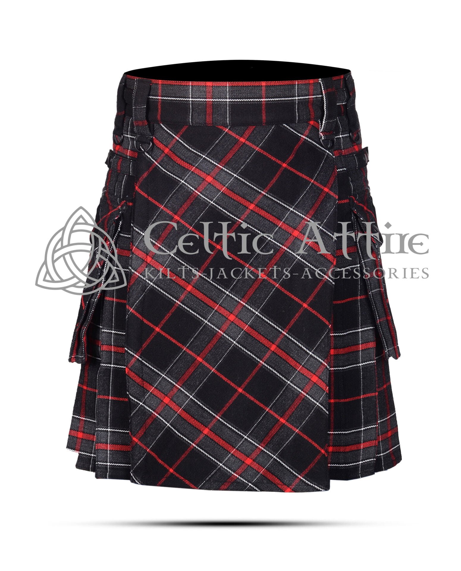 Spirit of Bruce Cross Apron Utility Kilt