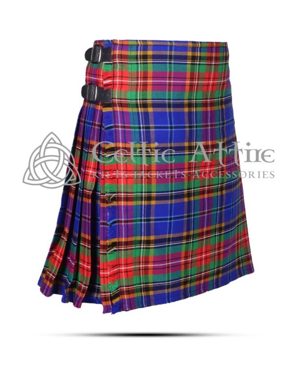 Beattie Clan Tartan 8 Yard Kilt - Image 2