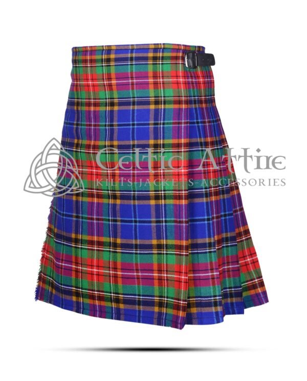 Beattie Clan Tartan 8 Yard Kilt - Image 3