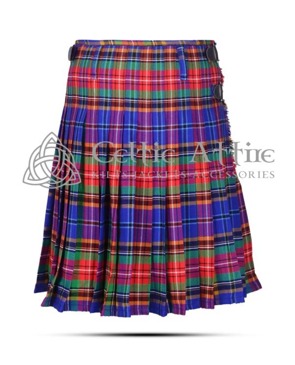 Beattie Clan Tartan 8 Yard Kilt - Image 4