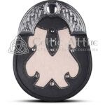 Black Leather Hunting Sporran