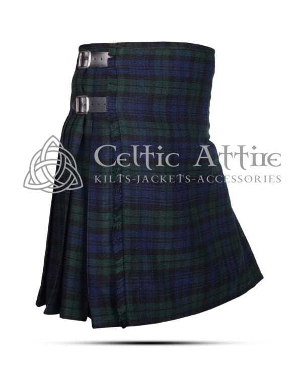 Black Watch Tartan 8 Yard Kilt - Image 5