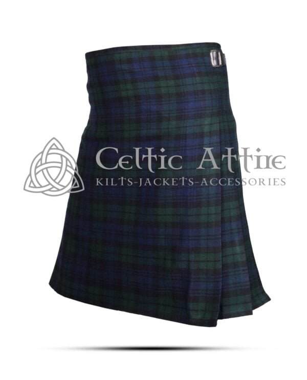 Black Watch Tartan 8 Yard Kilt - Image 4