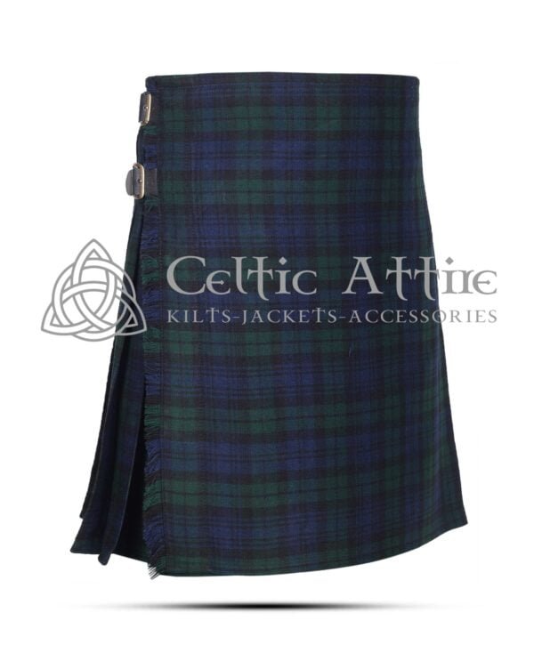 Black Watch Tartan 8 Yard Kilt - Image 3