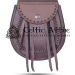 Brown Leather Medieval Sporran