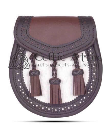 Brown Ghillie Brogue Sporran