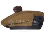 Canadian Khaki Wool Balmoral Scottish Military Bonnet Hat