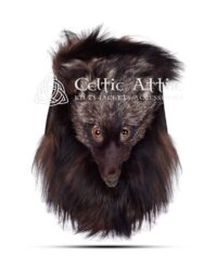 Full Mask Dark Brown Coyote Sporran