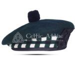 Green-Wool-Diced-Balmoral-Scottish-Barret
