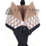 Khaki-White-Diced-Glengarry-Cap