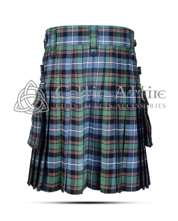 MacRae Ancient Tartan Utility Kilt - Image 2