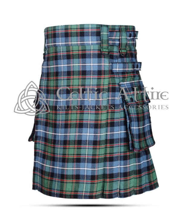 MacRae Ancient Tartan Utility Kilt - Image 4