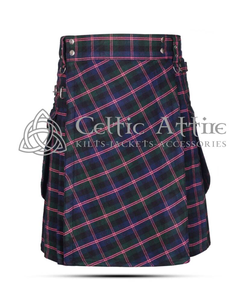 MacThomas Modern Tartan Utility Kilt 3 MacThomas Modern Tartan Utility Kilt