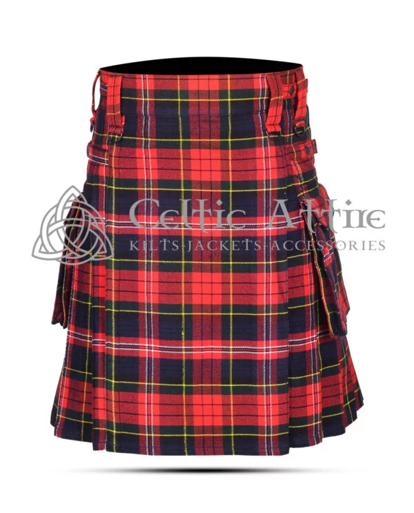 Macpherson Tartan Utility Kilt - Image 2