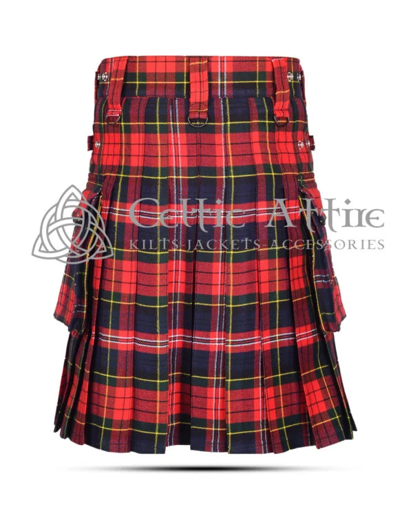 Macpherson Tartan Utility Kilt - Image 4