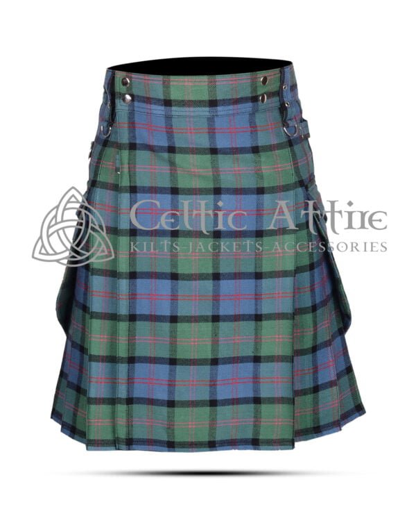 Macthomas Ancient Tartan Utility Kilt