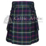 Malcolm Tartan Utility Pocket Kilt