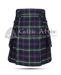 Malcolm Tartan Utility Pocket Kilt
