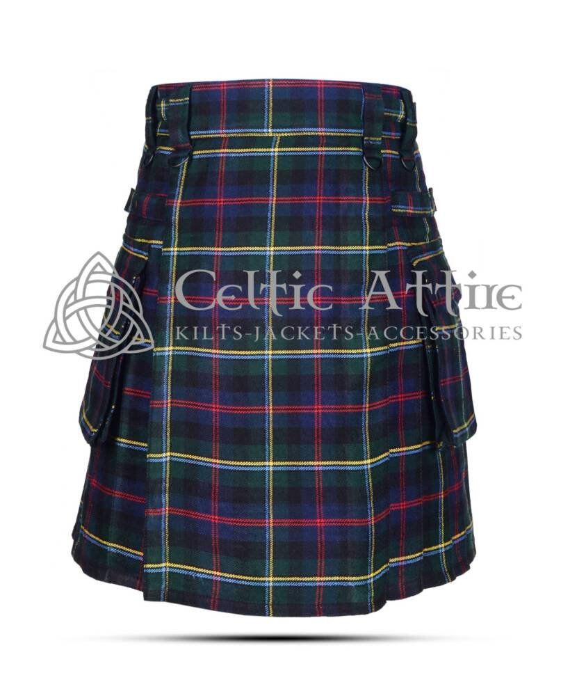 Malcolm Tartan Kilt 9 Malcolm Tartan Utility Pocket Kilt