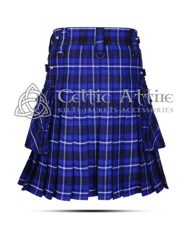 Ramsay Blue Hunting Tartan Utility Kilt - Image 4