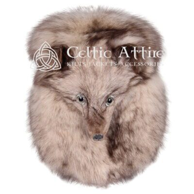Full Mask Cream Coyote Sporran