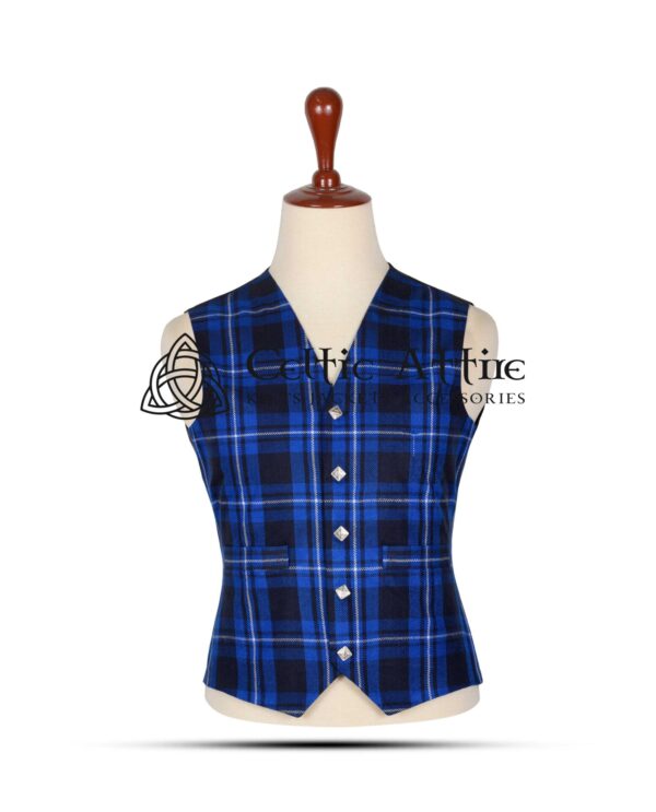 American Patriot Tartan Waistcoat