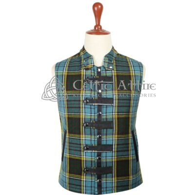 Anderson Tartan Punk Rock Vest