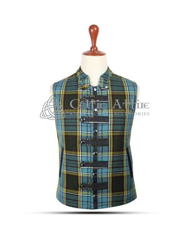 Anderson Tartan Punk Rock Vest