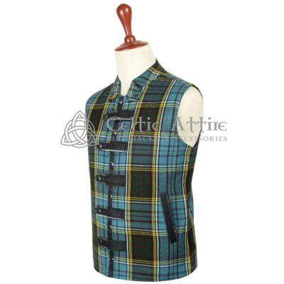 Anderson Tartan Punk Rock Vest