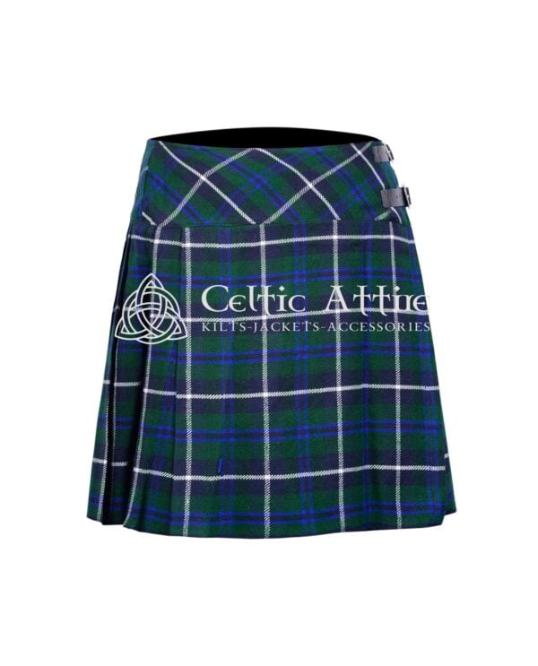 Douglas Blue Tartan Women Skirt