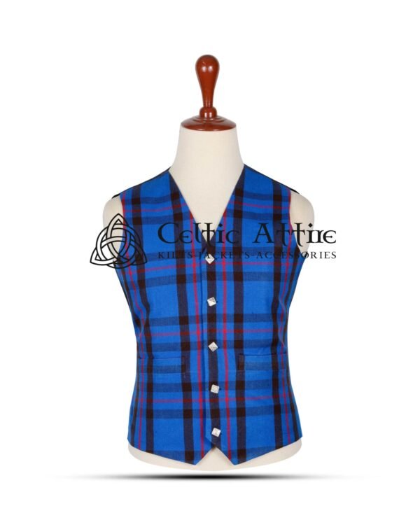 Elliot Modern Tartan Waistcoat