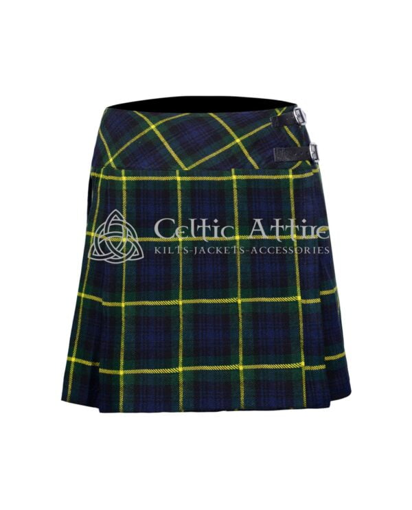 Gordon Tartan Women Knee Length Skirt