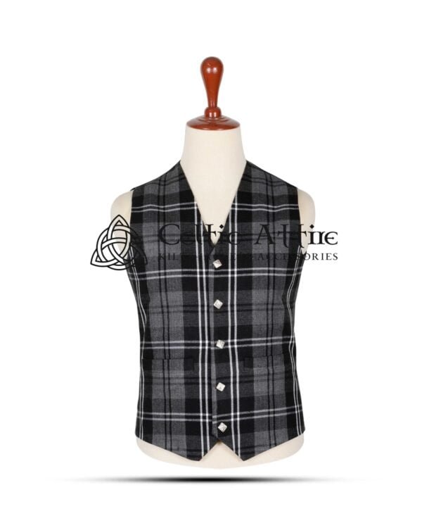 Granite Tartan Waistcoat