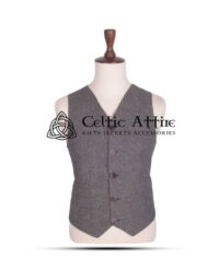 Argyll Waistcoat in Grey Tweed