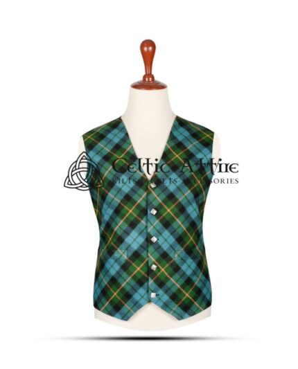 Gunn Ancient Tartan Argyll Vest