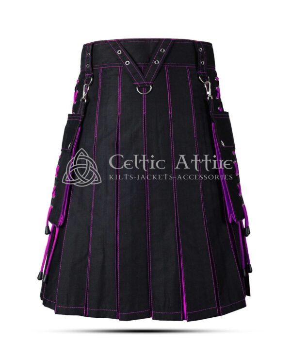 Halloween Theme Cotton Hybrid Kilt - Image 3