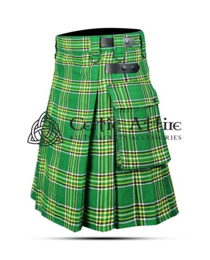 Krewe-of-Shamrock-Irish-Tartan-Utility-Kilt