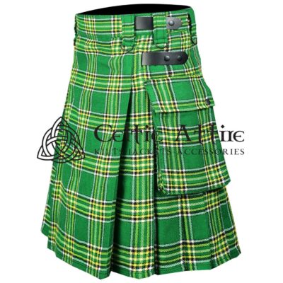 Krewe-of-Shamrock-Irish-Tartan-Utility-Kilt
