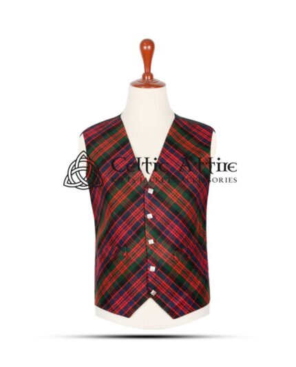 Macdonald Tartan Argyll Vest