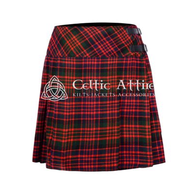 Macdonald Tartan Women Knee Length Skirt